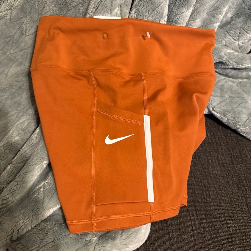 Nike Burnt Orange Training Shorts
